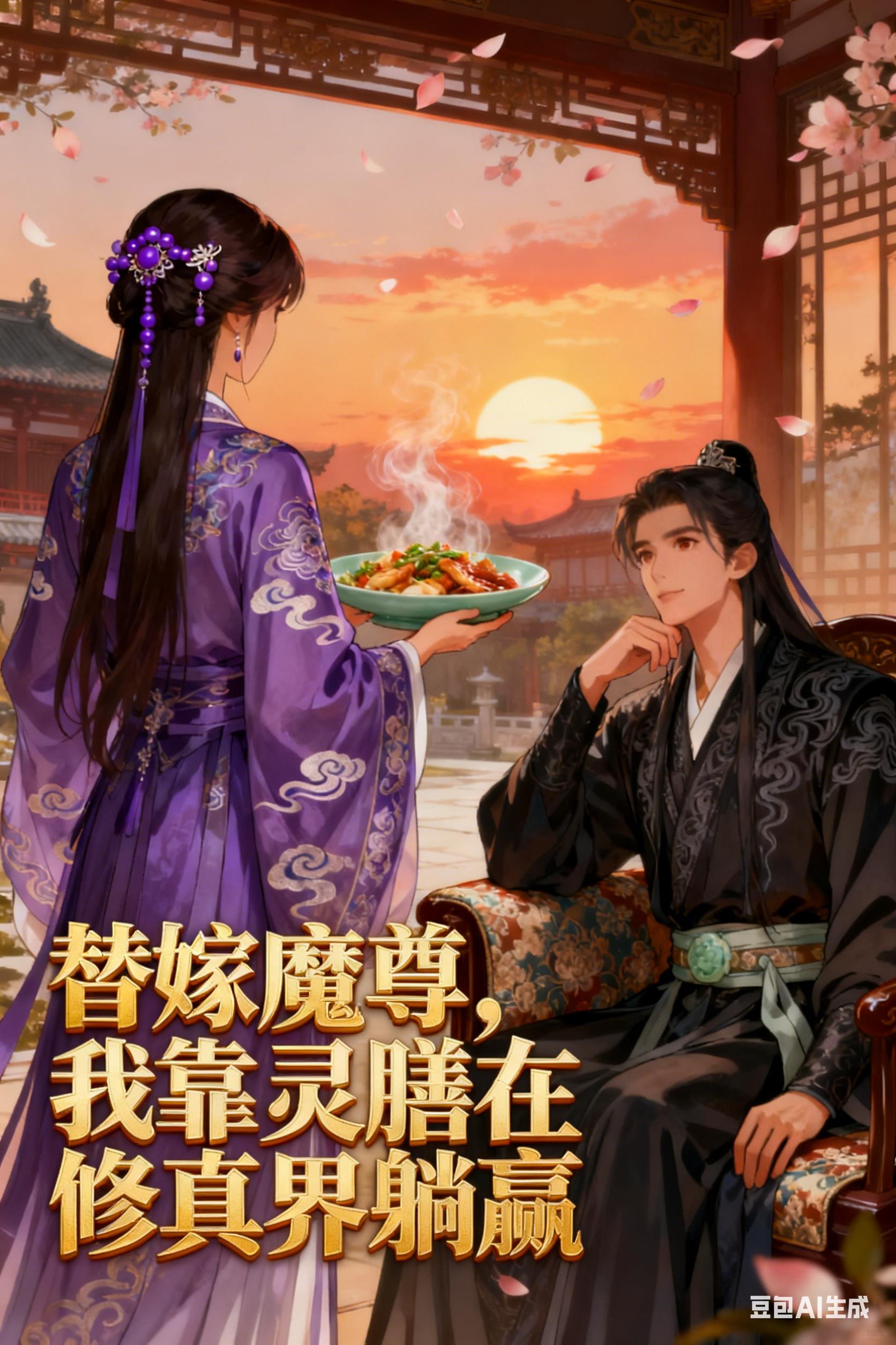 替嫁魔尊，我靠灵膳在修真界躺赢